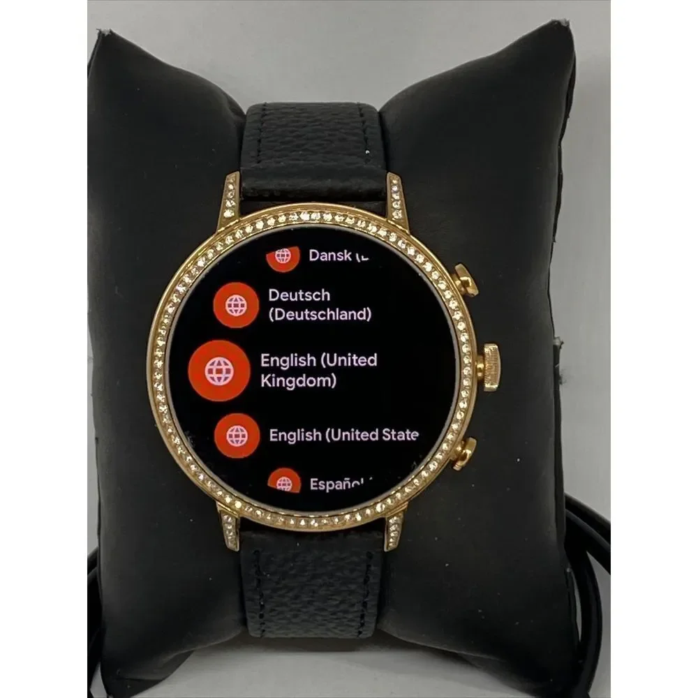 Fossil Gen 4 Authentic Digital Dial Smart Watch Custom Band FTW6011 NP843